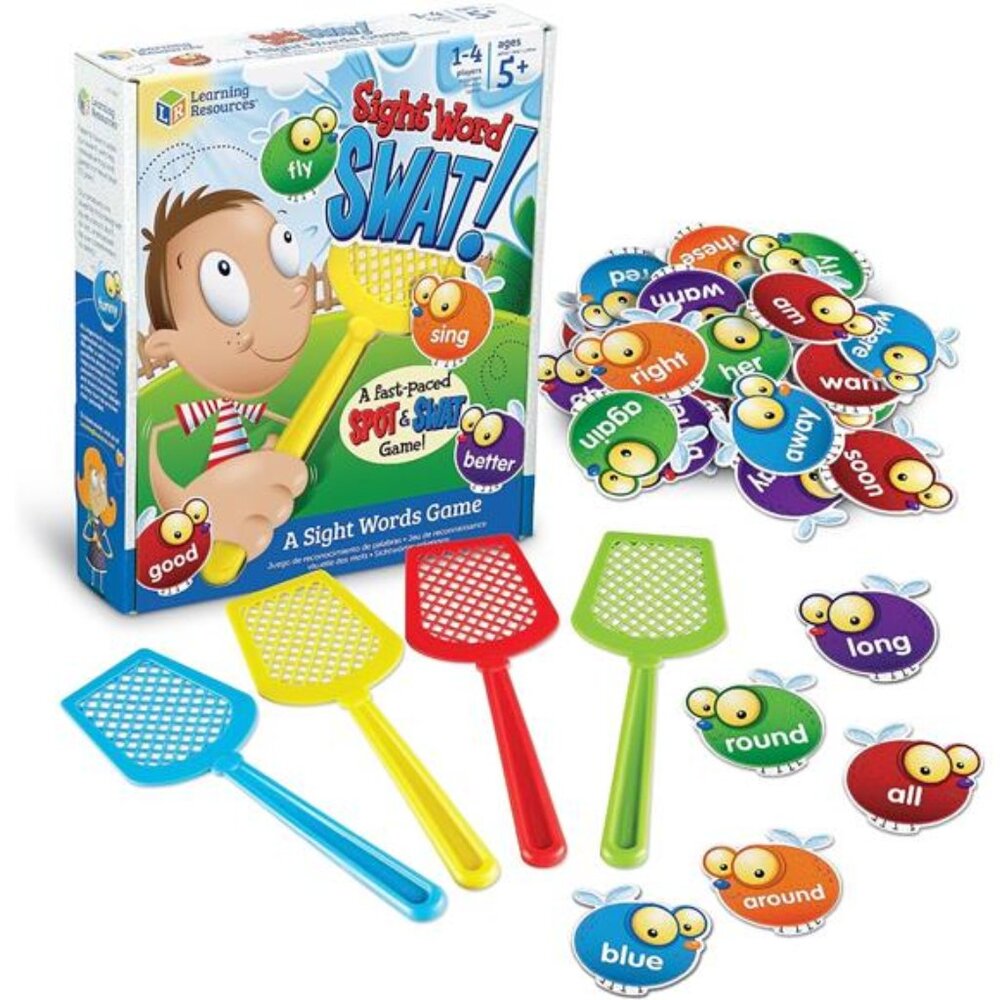 Learning Resources LER8598 Sight Words Swat! A Sight Words Game